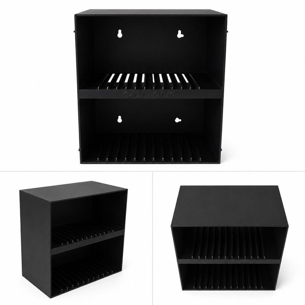 Case Logic Vintage 1990’s 30 CD Plastic Hanging Storage Rack